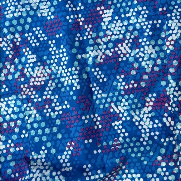 NEW Barco One Scrub Top Blue/Turquoise/Purple Women's Size XS - Picture 11 of 12